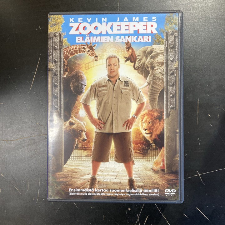 Zookeeper - eläimien sankari DVD (M-/M-) -komedia-